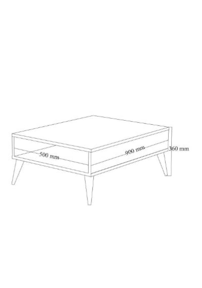 Orta Sehpa Masa Salon Sehpası Lüx Model 90x50x33 Beyaz Orta Sehpa Masa Salon Sehpası Lüx Model 90x50x33 Beyaz