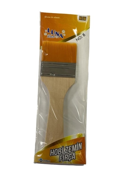 Luna Zemin Fırça 8 No 4,5 Cm Genişlik