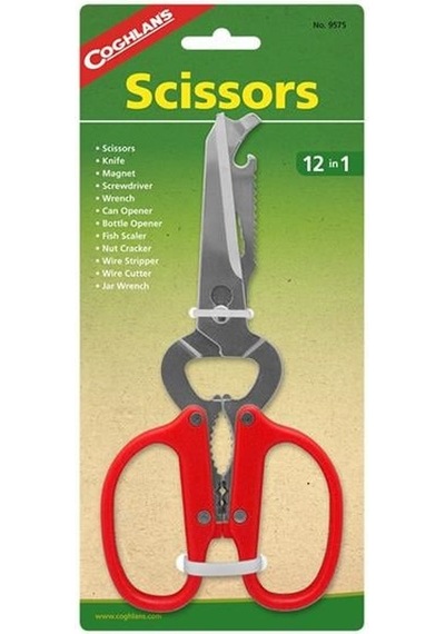 Coghlans Kamp Scissors 12 İn 1 Makas Code 9575 Çok Renkli