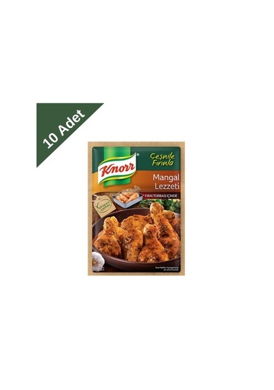 Knorr Fırında Tavuk Mangal Çeşni 29 G X 10 Adet