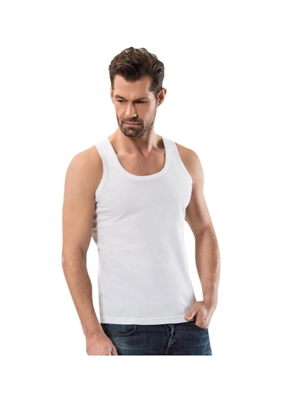 7'li Paket Erkek Lüks Premium %100 Pamuklu Ter Emici Atlet 001