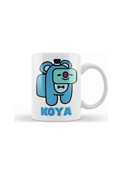 Bts Among Us Bt21 Koya 01 Kupa Bardak Porselen Karışık