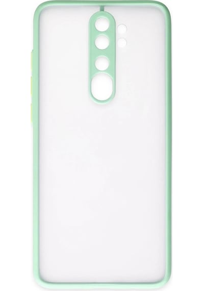 Newface Xiaomi Redmi Note 8 Pro Kılıf Montreal Silikon Kapak Semeglbl - 64 - Turkuaz