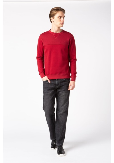 Vigoss Erkek Sweatshırt 62149-30106 Bordo