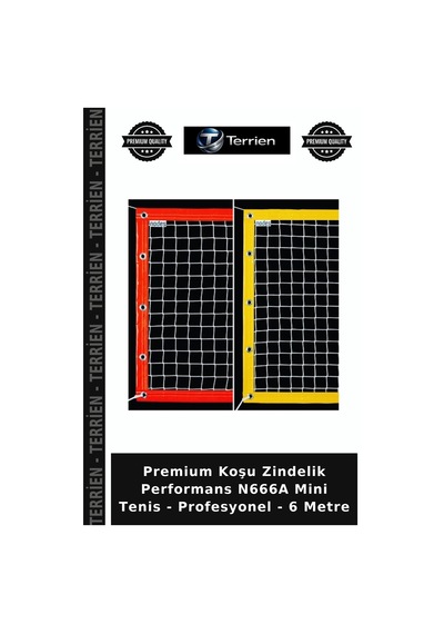 Premium Koşu Zindelik Performans N666a Mini Tenis - Profesyonel - 6 Metre