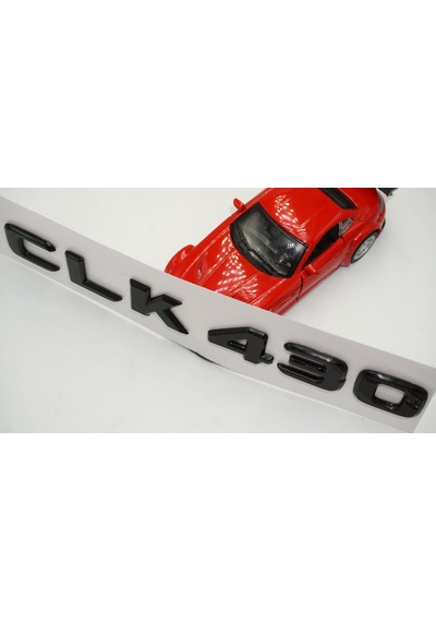 CLK 430 Bagaj Parlak Siyah ABS 3M 3D Yazı Logo