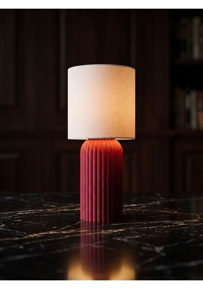 Tera Model - Led Abajur - Masa Lambası - Usb 5v İle Çalışır - Slim Led Aydınlatması Dahildir - Dekoratif Lamba - Renk Seçenekli Çok Renkli
