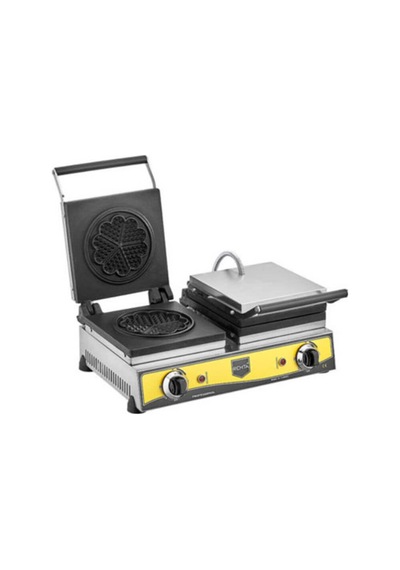 Remta W15 Çiçek Model Çiftli Waffle Makinesi 21 cm