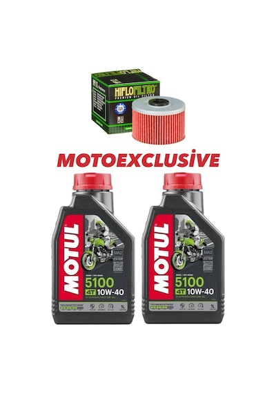 Cfmoto 250nk 250 Nk Motul 5100w Hiflo Filtre Bakım Seti
