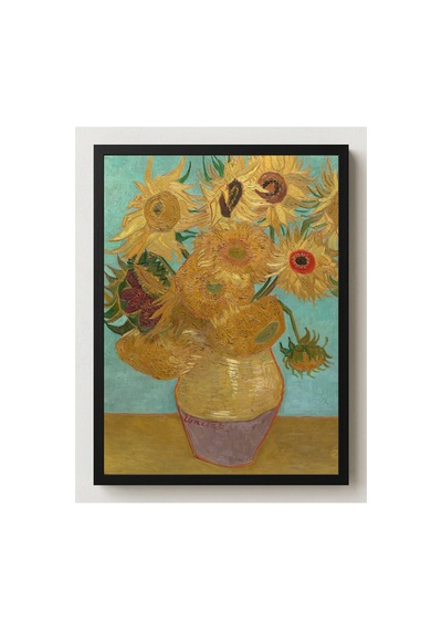 Van Gogh Van Gogh Ayçiçekleri Çerçevesiz Poster 21x30 Cm A4 Tablo Van Gogh Post Empresyonizm