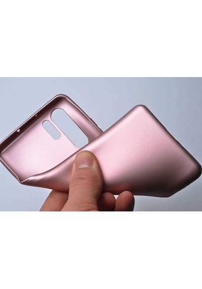 Noktaks - P30 Pro Uyumlu - Kılıf Mat Soft Esnek Premier Silikon Kapak - T7362 - Mürdüm Mürdüm