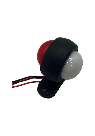 12v-24v Takoz Lambası Mini Neon Ledli Kırmızı-beyaz