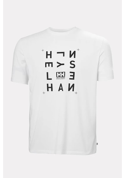 Helly Hansen Skog Recycled Graphic T-shirt Hha.63082 002 Beyaz