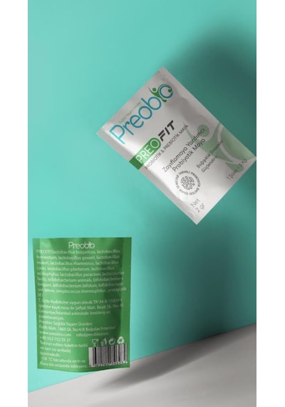 Preobio Fit- Probiyotik & Prebiyotik İnulin & İçeren Takviye Ed