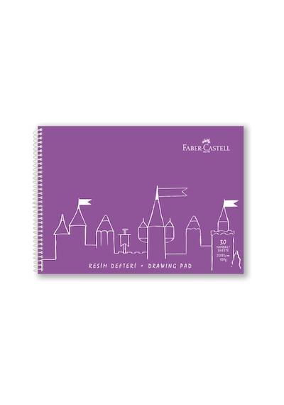 Faber-Castell PP Kapak Resim Defteri 25x35cm 30 Yaprak