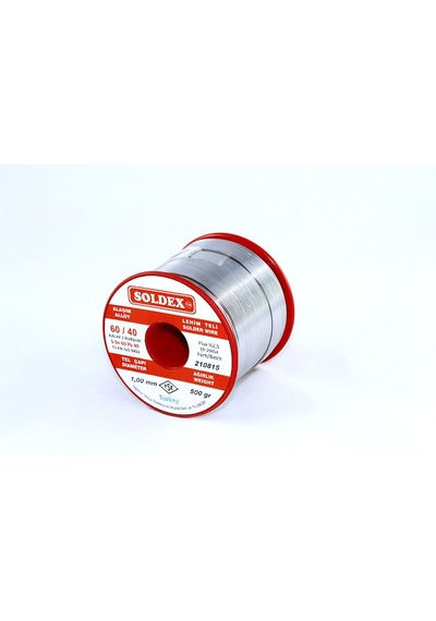 Soldex 1.0 Mm 500 Gr Lehim Teli Sn60 Pb40