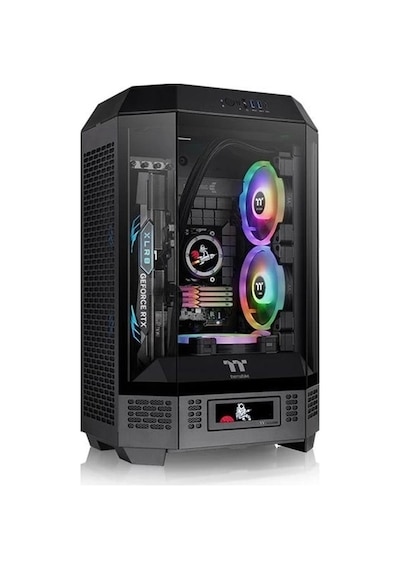 Thermaltake The Tower 300 TG CA -1Y4-00S1WN-00 Micro-Tower Oyuncu Bilgisayar Kasası