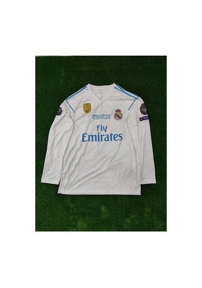 Rreal Madrid Cristiano Ronaldo 2018 Kiev Şampiyonlar Ligi Özel Ta Beyaz