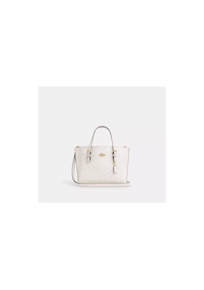 Coach Mollie Small Tote Kadın Çapraz Çanta Cv965 Beyaz