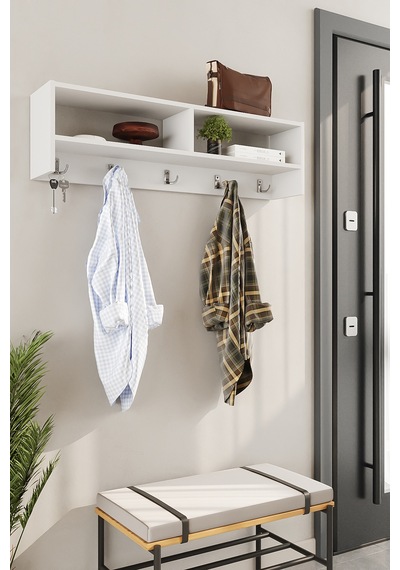 Aeka Ae-7001 Ardıç Beyaz Duvara Monte 5 Askılı 2 Bölmeli Raflı Portmanto Antre Hol Vestiyer Askılık 123,6 24 34,1 Cm Beyaz/beyaz Aeka Ae-7001 Ardıç Beyaz Duvara Monte 5 Askılı 2 Bölmeli Raflı Portmanto Antre Hol Vestiyer Askılık 123,6 24 34,1 Cm Beyaz/beyaz