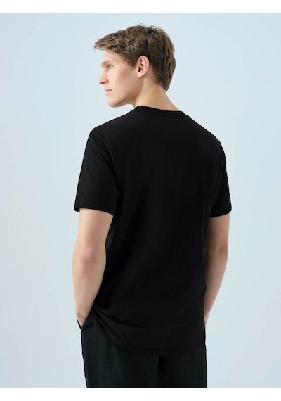 Loft Siyah Erkek T-shirt Lf2038461 Siyah