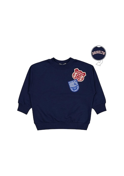 Civil Boys Brooklyn Baskılı 2-5 Yaş Sweatshirt - Lacivert