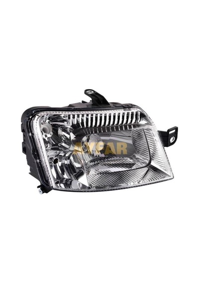 Sağ Far Lambası Elektrikli Motoru Üzerinde Fiat Panda 2009-2012
