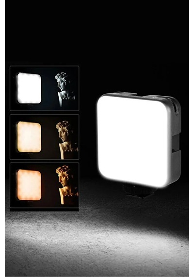 Kensa Şarjlı Rgb Softbox Ürün Çekim Işığı Taşınabilir, Çok Fonksiyonlu Stüdyo Aydınlatma Siyah