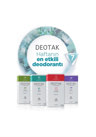 Deotak Normal Ciltler Için Klasik Krem Deodorant 35 ML