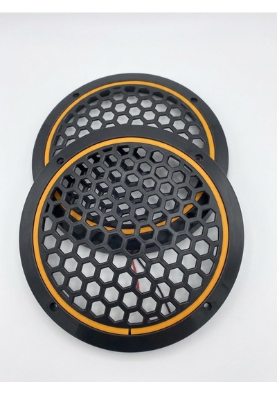 20cm Amber Neon Ledli Hoparlör Kapağı