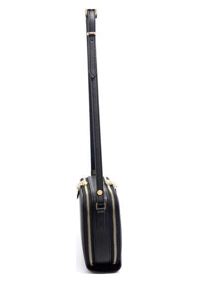 Çapraz Çanta Kadın Silver Polo 888-45886 Sılver Polo Çapraz Bayan Çantası M178 Siyah-mat Siyah Siyah