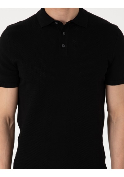 Pierre Cardin Erkek Siyah Kazak /triko 50305976-vr046 Siyah