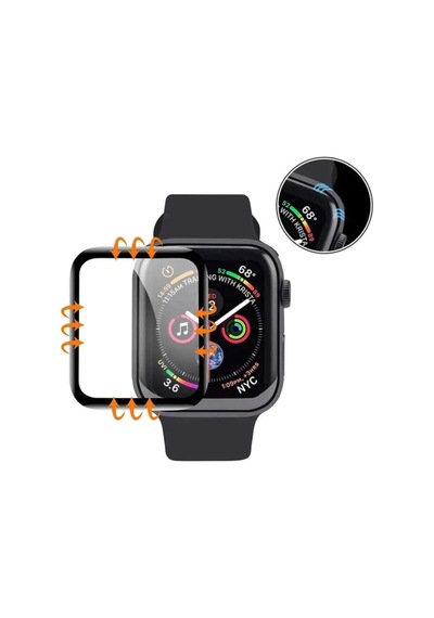 Apple Watch Uyumlu 7 41mm Birebir Ekranı Tam Kaplayan Slim Pet Ekran Koruyucu