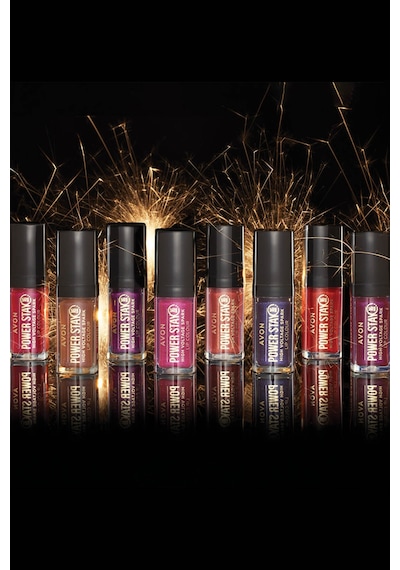 Avon Powerstay High Voltage Spark Likit Ruj Nude Surge