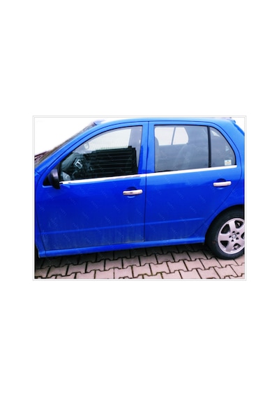 Skoda Fabia Mk1 Krom Cam Çıtası 4 Prç. 1999-2008 P. Çelik Hb N11.5610