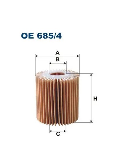 Fıltron Oe6854 Yag Filtresi 0415231080