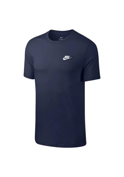 Nike M Nsw Club Erkek Lacivert Tişört Ar4997-410 Lacivert