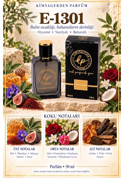 KP E-1301 Erkek Parfüm EDP 50 ML