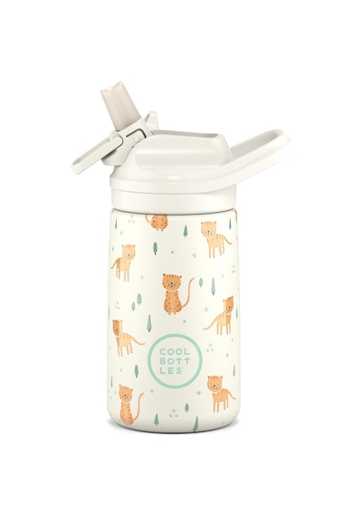 Cool Bottles The Kiddie Bottle Whisker Kittens Pipetli Termos Suluk 350 Ml Çok Renkli