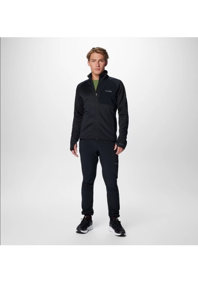 Columbia Triple Canyon Grid Fleece Fz Iı Siyah Erkek Outdoor Polar Ao4789 Siyah