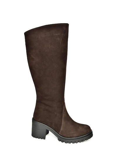 Fox Shoes R654047702 Kahverengi Hakiki Deri Süet Kalın Topuklu Kadın Çizme Kahverengi-süet Kahverengi Fox Shoes R654047702 Kahverengi Hakiki Deri Süet Kalın Topuklu Kadın Çizme Kahverengi-süet Kahverengi