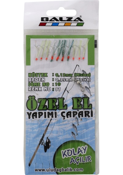 Kolay Açılır Özel El Yapımı İstavrit Çaparisi
