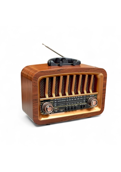 Rt-775 Eskitme Görünüm Nostalji Radyo, Bluetooth Özellikli Nostaljik Radyo