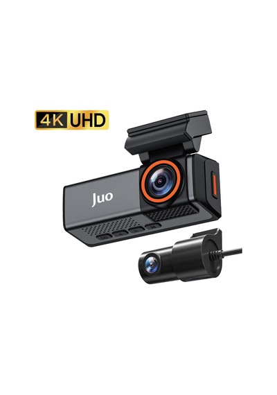 Juo C20 4k 2 Kameralı Uhd Ön + Fhd Arka Wifi Gps Hdr 170 Derece Geniş Açı Gece Görüşlü Ekranlı Araç İçi Kamera