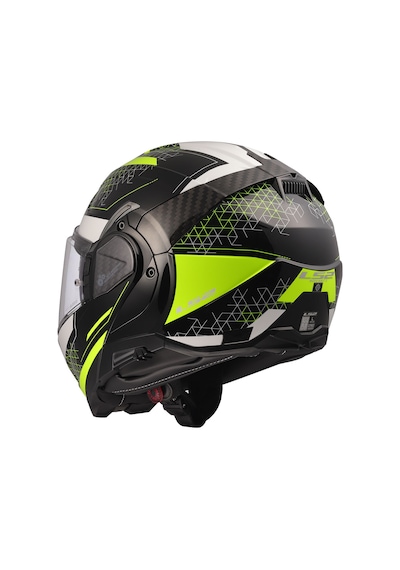 Ls2 Advant 2 Astral Çene Açılır Kask Neon Sarı - Siyah