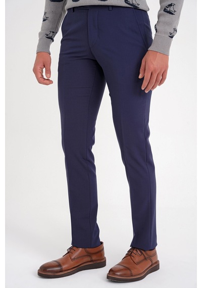 Efor P 1091 Pantolon Slim Lacivert Casual Lacivert