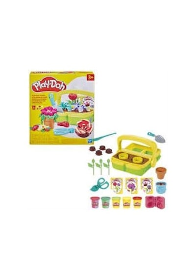 Play Doh Renkli Çiçekler Oyun Seti Çok Renkli