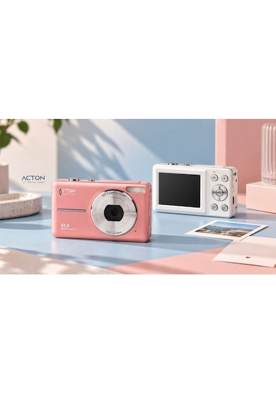 Acton Pixon Dijital Fotoğraf Makinesi (Acton Türkiye Karacasulu Garantili)