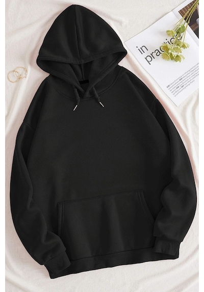 Be True Of Baskılı Sweatshirt Siyah