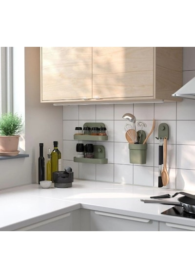 Ikea Öbonäs Banyo Askısı 1 Kancalı 7 X 10.8 Cm Yeşil
